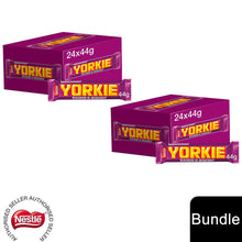 Load image into Gallery viewer, Nestle Chocolate Bar, Yorkie Chocolate Bar 24x44g (2 Pack)
