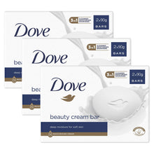 Load image into Gallery viewer, Dove Original Beauty Cream Bar Deep Moisture for Soft and Smooth Skin, 2 x 90g