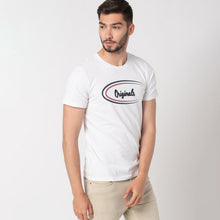 Load image into Gallery viewer, Jack &amp; Jones Jorriley Tshirt Crew Neck - White - Size S