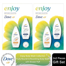Load image into Gallery viewer, Dove Enjoy Duo Base -Gentle Body Wash &amp; Lotion Pamper Skincare Gift Set