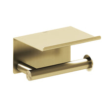 Load image into Gallery viewer, COSMIC Architect SP Paper Holder | With Cover | Brushed Gold Metal