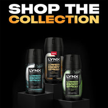 Load image into Gallery viewer, Lynx Lower Body Spray Vanilla + Bergamot 72H Freshness, Aluminium-Free 100ml,6Pk