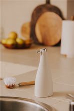 Load image into Gallery viewer, COSMIC Saku Soap Dispenser | Matte White | Countertop | 300ml | Glass + Acrylic