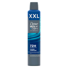Load image into Gallery viewer, Dove Men+Care Advanced XXL Anti-Perspirant Aerosol Deo Clean Comfort 300ml, 6Pk