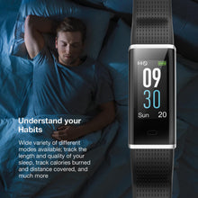 Load image into Gallery viewer, AQ200 Color Screen MultiFunctional Heart Rate &amp; Sleep Monitor Tracker
