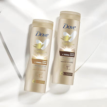Load image into Gallery viewer, 4pk of 400ml Dove Visible Glow Self-Tan Lotion of Medium to Dark Skin