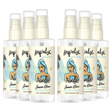 Load image into Gallery viewer, Impulse Body Mist Inner Glow with Wild Rose &amp; Jasmine Fragrance 100ml, 6 Pack