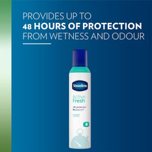 Load image into Gallery viewer, Vaseline ProDerma Active Fresh Antiperspirant Deodorant Spray 150ml, 3 Pack