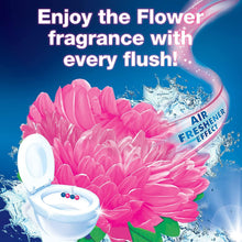 Load image into Gallery viewer, Bloo Power Active Toilet Rim Block Fresh Flowers Anti-Limescale 3 x 50g 10 packs