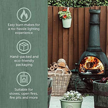 Load image into Gallery viewer, Ecoblaze Kiln Dried Oak Hardwood Firewood Logs 1200L for Wood Burner, Brown 001