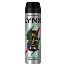 Load image into Gallery viewer, Lynx Limited Edition FIFA Africa Anti-Perspirant Aerosol Deo Spray 200ml, 6 PK
