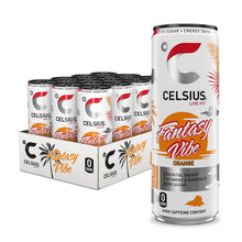 Load image into Gallery viewer, Celsius Live Fit Sparkling Energy Drink Fantasy Vibe with Zero Sugar 355ml, 12Pk