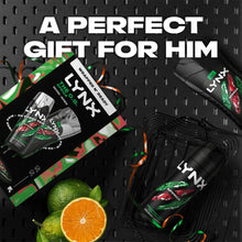 Load image into Gallery viewer, Lynx Africa Gift Set The O.G. Duo Body Spray &amp; Bodywash Classic Masculine Scent
