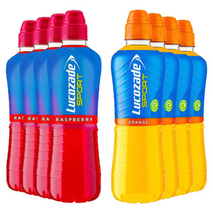 Lucozade Sport Orange & Raspberry Isotonic Sport Energy Drink Fat-Free 500ml