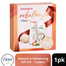 Load image into Gallery viewer, DOVE Restore &amp; Rebalance Gift Set 3 piece, Choose Your Pack Size 1,2,3 or 4