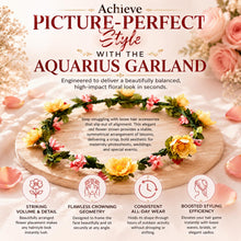 Load image into Gallery viewer, Flower Head Garland Crown Yellow Festival Wedding Summer Boho Hair Accessory Kit