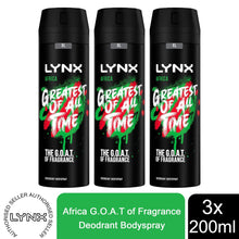 Load image into Gallery viewer, Lynx XL 48-Hour High Definition Fragrance Body Spray Deodorant, 3 Pack, 200ml