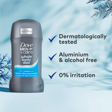 Load image into Gallery viewer, Dove Men+Care Whole Body Deodorant Stick Marine &amp; Blue Cypress 50ml, 6 Pack
