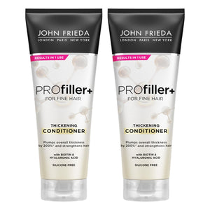 John Frieda Profiller+ Haircare Range- Shampoo, Conditioner, Spray & Super Fluid