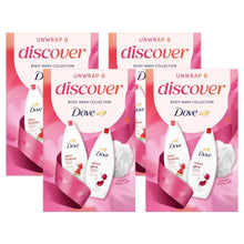 Load image into Gallery viewer, DOVE Unwrap &amp; Discover Body Wash Gift Set 2 piece, Choose your pack 1,2,3 or 4