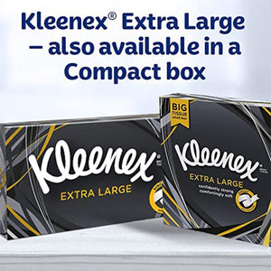 Kleenex Extra Large Silk Care Facial Tissues, 32 Pack