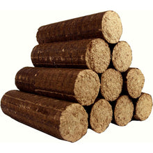 Load image into Gallery viewer, Ecoblaze Hardwood Briquettes 80Pcs (13.9Kg 8x Box) for Wood Burners &amp; Pizza Oven