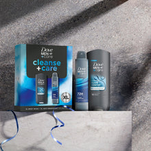 Load image into Gallery viewer, Dove Men+Care Gift Set Cleanse+Care XL Duo - Bodywash 400ml &amp; Spray 200ml