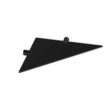 Load image into Gallery viewer, COSMIC Corner Shelf Black Installation with Screws Measures 32 x 17 x 3 cm
