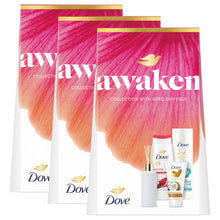 Load image into Gallery viewer, Dove Awaken Collection Gift Set with Bodywash, Lotion, Handcream &amp; Diffuser
