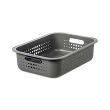 Load image into Gallery viewer, SmartStore Lightweight &amp; Durable Basket Recycled 10 Storage Box, 6L,Charcoal