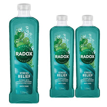 Load image into Gallery viewer, Radox Mineral Therapy Bath Soak Stress Relief, Rosemary &amp; Eucalyptus Scent 3x1L