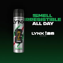 Load image into Gallery viewer, Lynx Limited Edition FIFA Africa Anti-Perspirant Aerosol Deo Spray 200ml, 6 PK