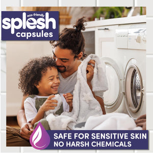 Splesh Xtra Stain Removal 3in1 Laundry Capsules, 5 Months Supply Bulk Buy (140W)