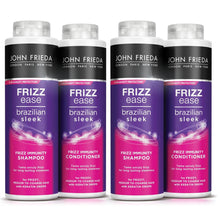 Load image into Gallery viewer, John Frieda Frizz Ease Brazilian Sleek Shampoo &amp; Conditioner 500ml with Keratin