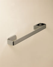 Load image into Gallery viewer, COSMIC Towel rail Light grey Installation with Screws Measures 3 x 6.5 x 40 cm