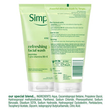 Load image into Gallery viewer, Simple Refreshing Facial Wash Gel 150ml 6Pk Kind To Skin Daily Face Cleanser