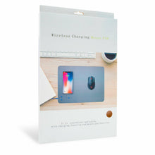 Load image into Gallery viewer, Aquarius Wireless Charging Pad for Mouse and Cell Phone charging, Black