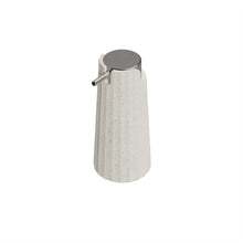 Load image into Gallery viewer, COSMIC Avenir Soap Dispenser, Polygonal, 200ML, Natural White Plastic