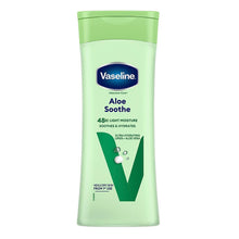Load image into Gallery viewer, Vaseline Aloe Bundle Lip Therapy 4g, Spray Body Lotion 190ml &amp; Body Lotion 400ml