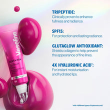 Load image into Gallery viewer, Vaseline Lip Gloss Serum Royal Plum 10ml, 3 Pack SPF15 Plumping Hydrating Care