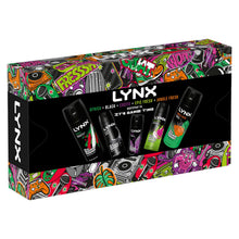 Load image into Gallery viewer, Lynx IT'S GAME TIME 48H Protection Body Spray Collection 5 Pcs Gift Set for Him