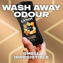 Load image into Gallery viewer, Lynx Gold 12-H Refreshing Fragrance Shower Gel Body Wash for Men, 6x225ml