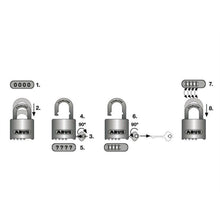Load image into Gallery viewer, 190/60 60mm Heavy-Duty Combination Padlock Closed Shackle (4-Digit) Carded