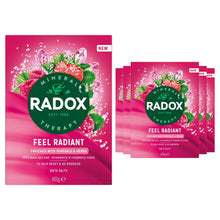 Load image into Gallery viewer, Radox Mineral Therapy Feel Radiant Relaxing Stress Relief Bath Salts 400g, 6pk