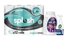 Load image into Gallery viewer, Splesh 24 Toilet Rolls + 3in1 Laundry Caps 140W + CIF Spray