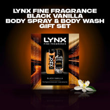 Load image into Gallery viewer, LYNX Fine Fragrance Black Vanilla Gift Set 2 piece, Choose your pack 1,2,3 or 4
