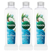 Load image into Gallery viewer, Radox Mineral Therapy Bath Soak Feel Heavenly with Minerals &amp; Herbs 500ml, 3 Pk