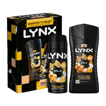 Load image into Gallery viewer, LYNX Gold Duo Gift Set 2 piece, Choose your pack 1,2,3 or 4