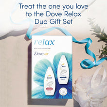 Load image into Gallery viewer, Dove Relax Duo Body Wash , Velvet Glow &amp; Nourishing, Gentle &amp; Moisturising Set