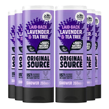 Load image into Gallery viewer, Original Source Vegan Shower Gel with 100% Natural Fragrance 250 or 335ml, 6Pk